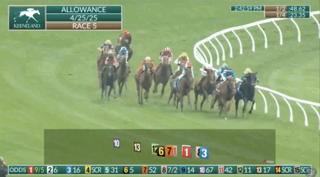 For Love and Honor runs at Keeneland